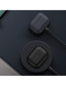 Dux Ducis Plen-fodral för AirPods Pro 2 / AirPods Pro 1 hörlursfodral svart