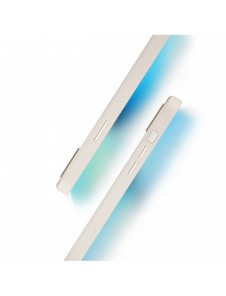 Dux Ducis Roma läderfodral för iPhone 13 elegant skal tillverkat av äkta läder vitt