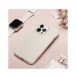 Dux Ducis Roma läderfodral till iPhone 13 Pro Max elegant äkta läderfodral vitt