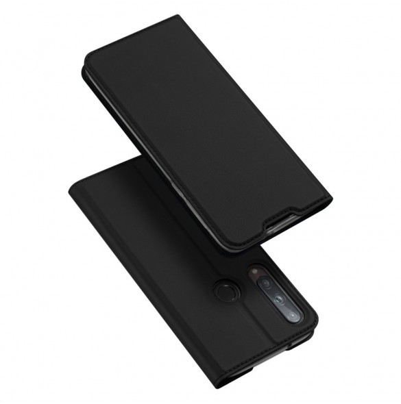 DUX DUCIS Skin Pro Bokhylla typ fodral för Huawei P40 Lite E svart