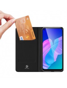 DUX DUCIS Skin Pro Bokhylla typ fodral för Huawei P40 Lite E svart