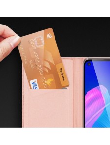 DUX DUCIS Skin Pro Bokhylla typ fodral för Huawei P40 Lite E svart