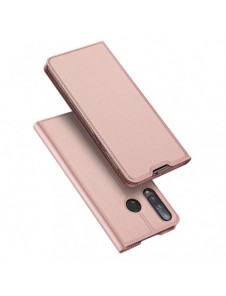 DUX DUCIS Skin Pro Bokhylla typ fodral för Huawei P40 Lite E rosa