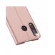 DUX DUCIS Skin Pro Bokhylla typ fodral för Huawei P40 Lite E rosa