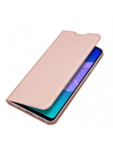 DUX DUCIS Skin Pro Bokhylla typ fodral för Huawei P40 Lite E rosa