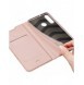 DUX DUCIS Skin Pro Bokhylla typ fodral för Huawei P40 Lite E rosa