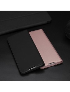 DUX DUCIS Skin Pro Bokhylla typ fodral för Huawei P40 Lite E rosa