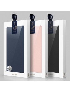 DUX DUCIS Skin Pro Bokhylla typ fodral för Huawei P40 Lite E rosa