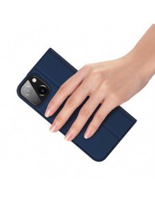 Dux Ducis Skin Pro Bokhylla typ fodral för iPhone 13 blå