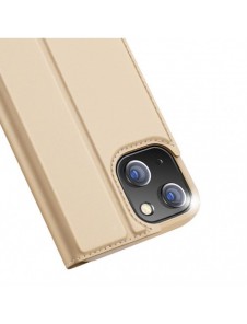 Dux Ducis Skin Pro Bokhylla typ fodral för iPhone 13 golden