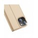 Dux Ducis Skin Pro Bokhylla typ fodral för iPhone 13 golden
