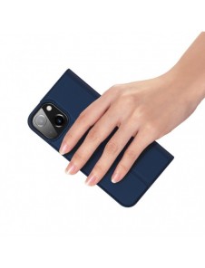 Dux Ducis Skin Pro Bokhylla typ fodral för iPhone 13 mini blå