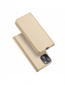 Dux Ducis Skin Pro Bokhylla typ fodral för iPhone 13 mini golden