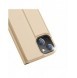 Dux Ducis Skin Pro Bokhylla typ fodral för iPhone 13 mini golden