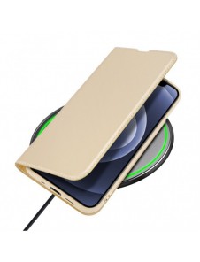 Dux Ducis Skin Pro Bokhylla typ fodral för iPhone 13 mini golden