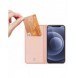 Dux Ducis Skin Pro Bokhylla typ fodral för iPhone 13 mini rosa