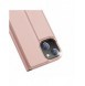 Dux Ducis Skin Pro Bokhylla typ fodral för iPhone 13 mini rosa