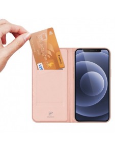 Dux Ducis Skin Pro Bokhylla typ fodral för iPhone 13 rosa
