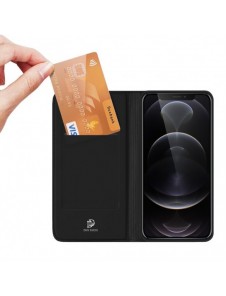Dux Ducis Skin Pro Bokhylla typ fodral för iPhone 13 Pro svart
