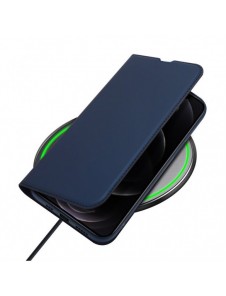 Dux Ducis Skin Pro Bokhylla typ fodral för iPhone 13 Pro blå
