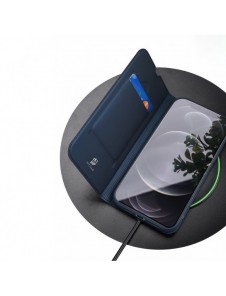 Dux Ducis Skin Pro Bokhylla typ fodral för iPhone 13 Pro blå