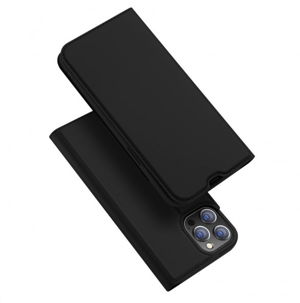 Dux Ducis Skin Pro Bokhylla typ fodral för iPhone 13 Pro Max svart