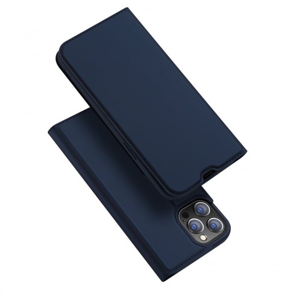 Dux Ducis Skin Pro Bokhylla typ fodral för iPhone 13 Pro Max blå