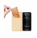 Dux Ducis Skin Pro Bokhylla typ fodral för iPhone 13 Pro Max gyllene