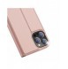 Dux Ducis Skin Pro Bokhylla typ fodral för iPhone 13 Pro Max rosa