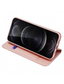 Dux Ducis Skin Pro Bokhylla typ fodral för iPhone 13 Pro Max rosa