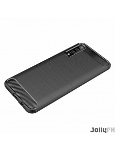 Svart och väldigt snyggt skydd Samsung Galaxy A70.