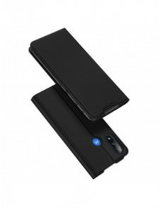 Dux Ducis Skin Pro Bokhylla typ väska för Motorola Moto E7 Power svart