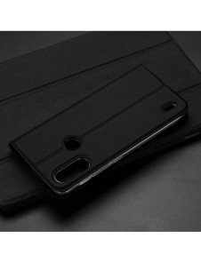 Dux Ducis Skin Pro Bokhylla typ väska för Motorola Moto E7 Power svart