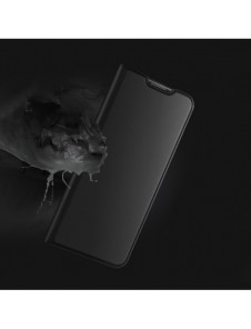 Dux Ducis Skin Pro Bokhylla typ väska för Motorola Moto E7 Power svart