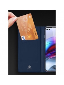Dux Ducis Skin Pro Bokhylla typ väska för Motorola Moto G100 / Edge S svart