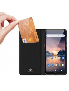 DUX DUCIS Skin Pro Bokhylla typ väska för Nokia 1.3 svart