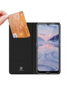 DUX DUCIS Skin Pro Bokhylla typ väska för Nokia 2.4 svart