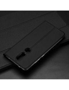 DUX DUCIS Skin Pro Bokhylla typ väska för Nokia 2.4 svart