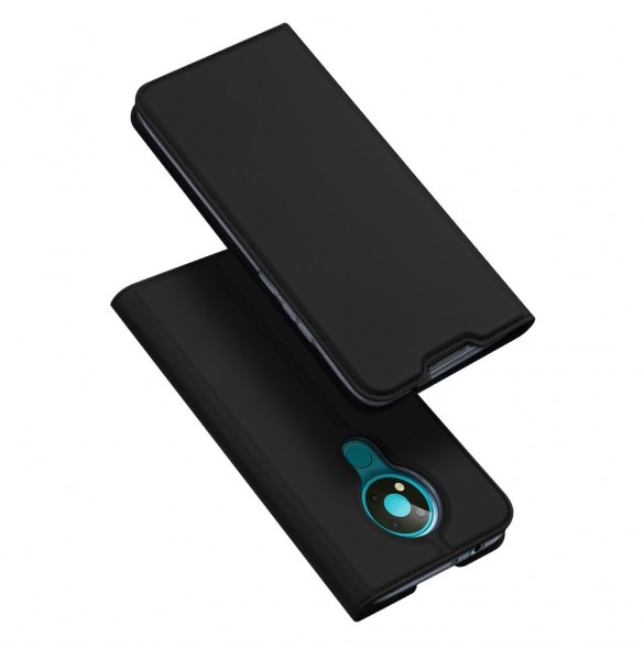 DUX DUCIS Skin Pro Bokhylla typ väska för Nokia 3.4 svart