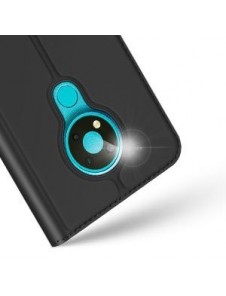 DUX DUCIS Skin Pro Bokhylla typ väska för Nokia 3.4 svart