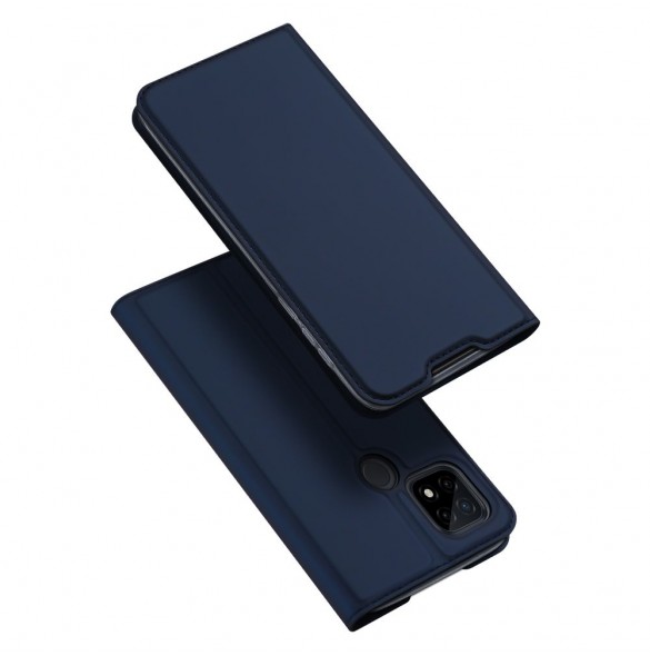 Dux Ducis Skin Pro Bokhylla typ väska för Realme C21 svart