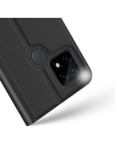 Dux Ducis Skin Pro Bokhylla typ väska för Realme C21 svart
