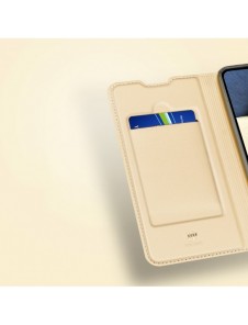 DUX DUCIS Skin Pro Bokhylla typ fodral för Samsung Galaxy A02s EU svart