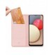 DUX DUCIS Skin Pro Bokhylla typ fodral för Samsung Galaxy A02s EU rosa