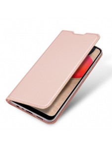 DUX DUCIS Skin Pro Bokhylla typ fodral för Samsung Galaxy A02s EU rosa