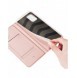 DUX DUCIS Skin Pro Bokhylla typ fodral för Samsung Galaxy A02s EU rosa