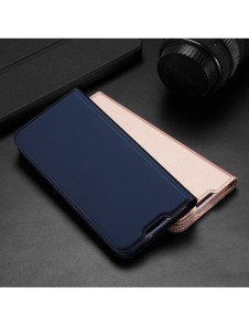 DUX DUCIS Skin Pro Bokhylla typ fodral för Samsung Galaxy A02s EU rosa