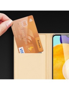 Dux Ducis Skin Pro Bokhylla typ fodral för Samsung Galaxy A03s svart
