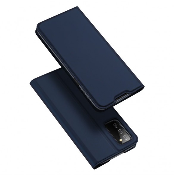 Dux Ducis Skin Pro Bokhylla typ fodral för Samsung Galaxy A03s blå
