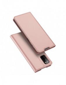 Dux Ducis Skin Pro Bokhylla typ fodral för Samsung Galaxy A03s rosa